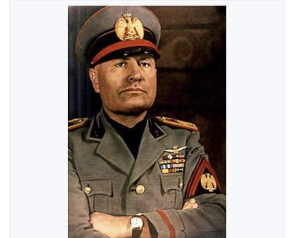 BENITO MUSSOLINI