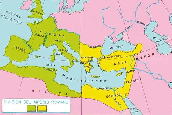 Divisió de l’Imperi Romà