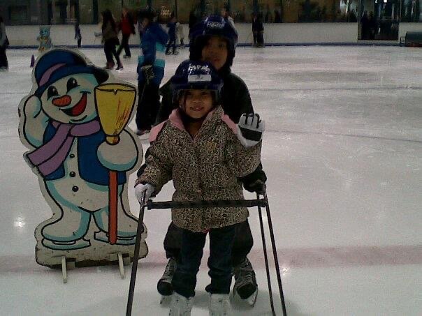 First time Skating :)