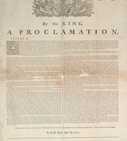 Proclamation of 1763