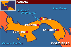 Apertura del canal de Panamá