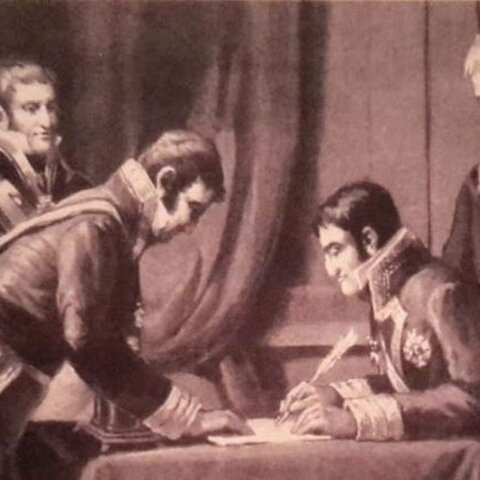 Derogación de la constitución de 1812