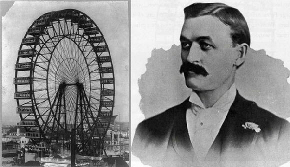 George Ferris invents the Ferris Wheel