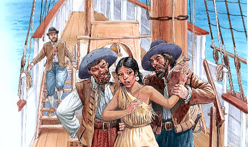 Pochahantas gets...Kidnapppeeddd