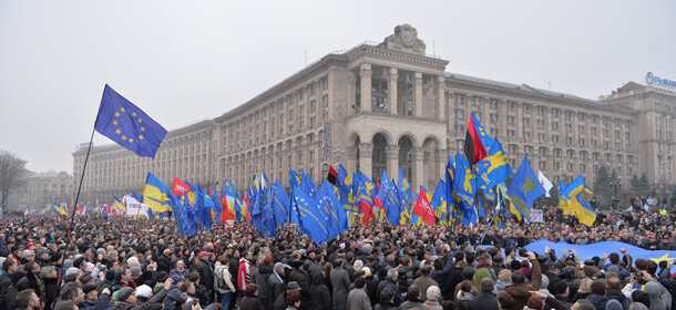 Proteste filo-occidentali in Ucraina