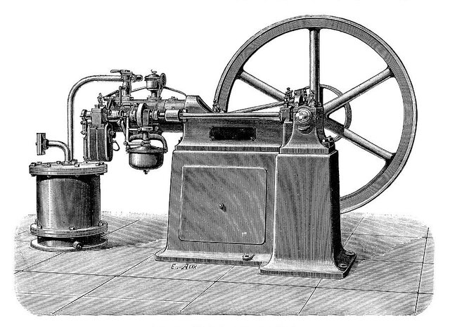 Nicholas August Otto invents the first gas powered motor