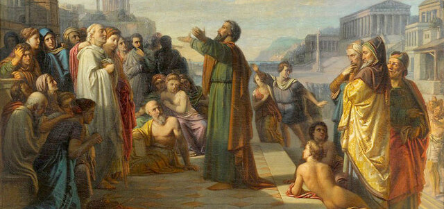 Jesucristo predica la moral