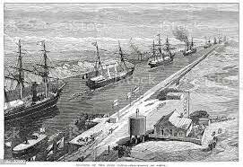 Apertura del canal de Suez