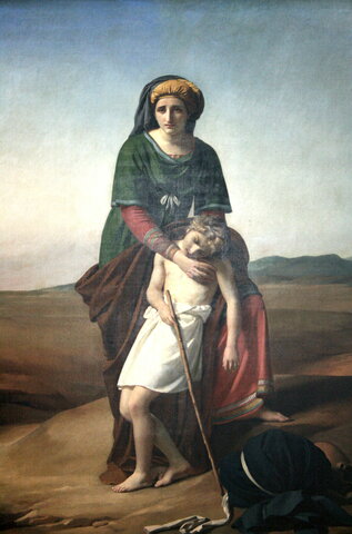 El primer hijo de Abraham