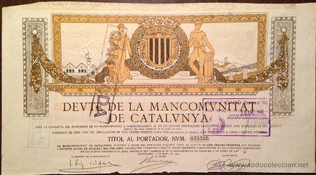 Creación de la Mancomunidad de Cataluña