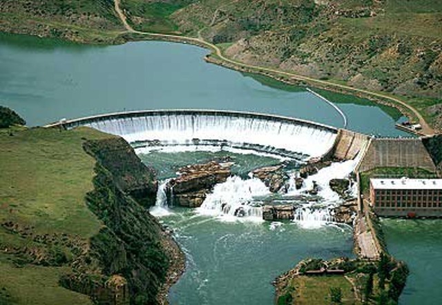 First Hydroelectric Dam