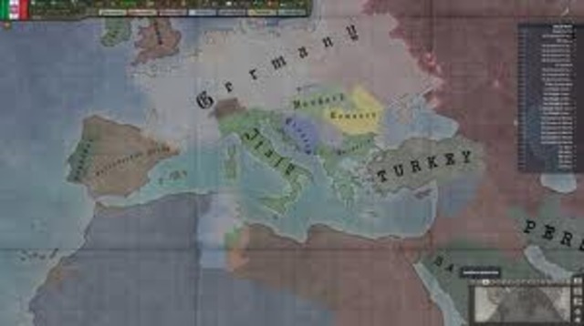 Whole Italy under British and US control