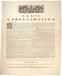 Proclamation of 1763