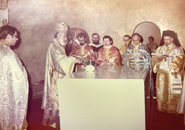 Consecration Service & Parishioners Honored