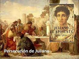 Juliano inicia la primera persecución de los cristianos