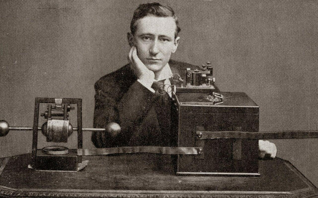 El radio de Marconi.