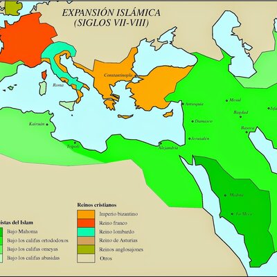 Timeline: Expansió de l'Islam