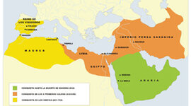 Timeline: Expansió de l'Islam