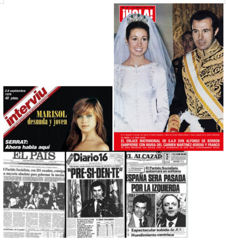 La transición, los nuevos tipos de publicaciones