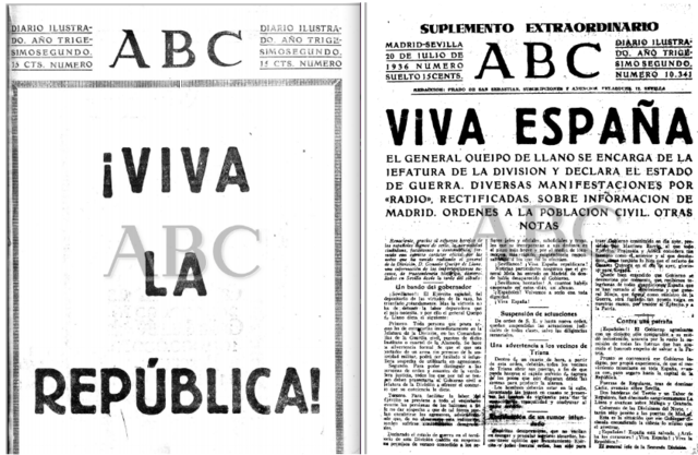 Prensa durante la Guerra Civil