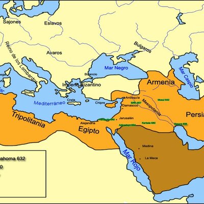 Timeline: L'expansió de l'Islam