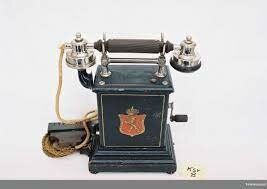 Første telefon ble montert i Ålesund samme år som den ble patentert