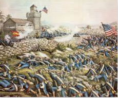 TR the Rough Riders at San Juan hill