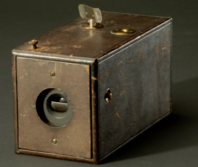 First hand held camera and rolled film Invention