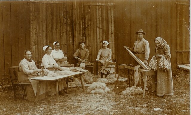 Primeras industrias textiles.