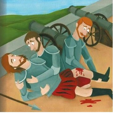 El caballero, asiste a la guerra