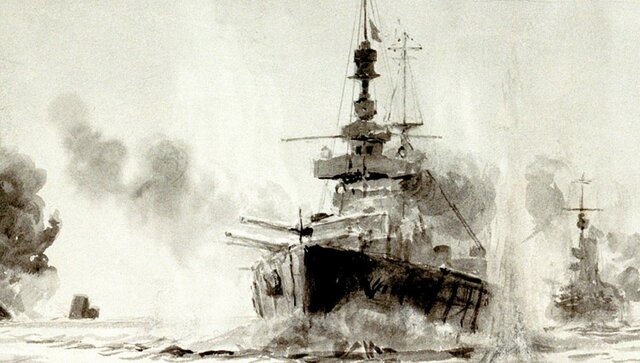 Naval Battle of Jutland takes place between British and German fleets.