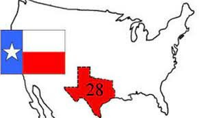 Texas enters the Union