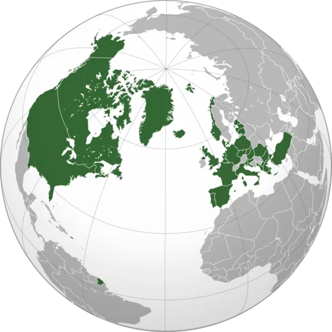 Nascita della NATO (North Atlantic Treaty Organization)