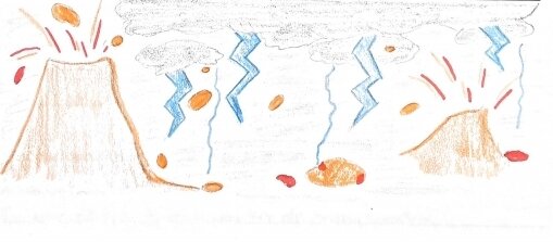 Eón Hádico / Formación de la Tierra / Tierra Primitiva