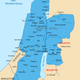 Kingdom of israel 1020 map es.svg