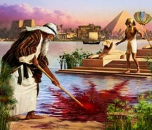 1era Plaga - El agua es sangre