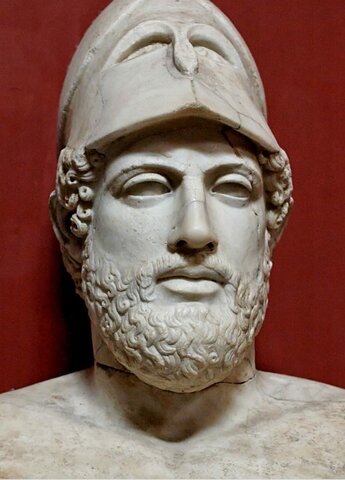 Nacimiento y muerte de Pericles