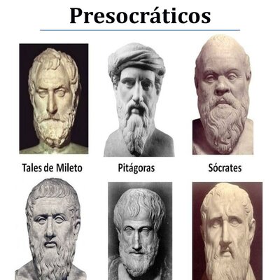 Timeline: Los filósofos presocráticos