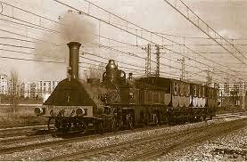 Primera línea de ferrocarril en España