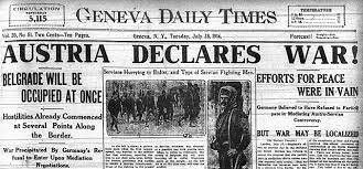 L'Imperi Austrohongarès declara la guerra a Sèrbia