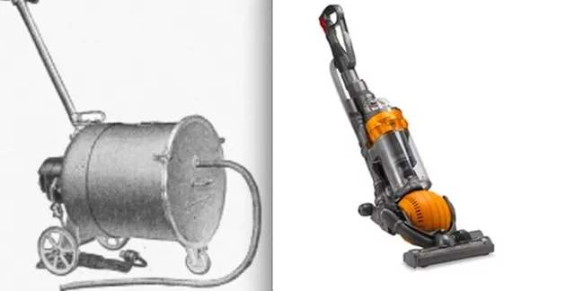 Máquina limpiadora VS aspirador moderno