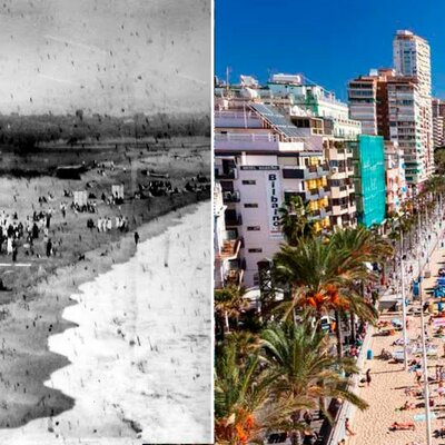 Timeline: Evolución del turismo en Benidorm