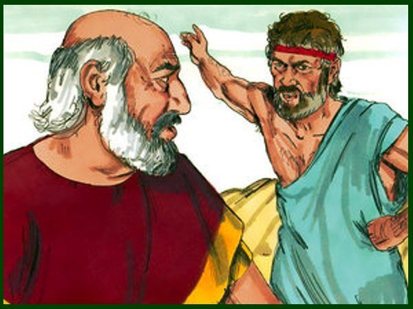 Jacob engaña a Labán