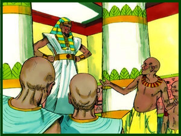 José interpreta el sueño de Faraón