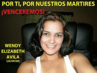 Muere Wendy Avila