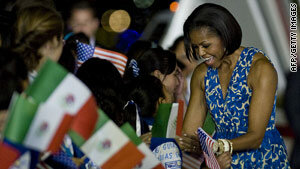 Michelle Obama in Mexico