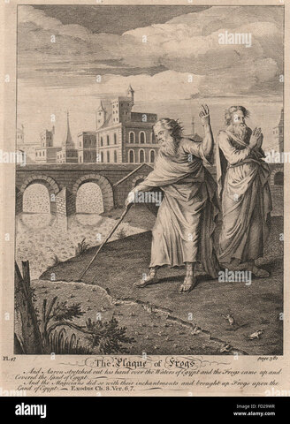 JEHOVÁ ANIMA  A  MOISÉS-EMPIEZAN LAS PLAGAS (EX 7)