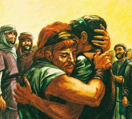 El reencuentro de Jacob y Esaú