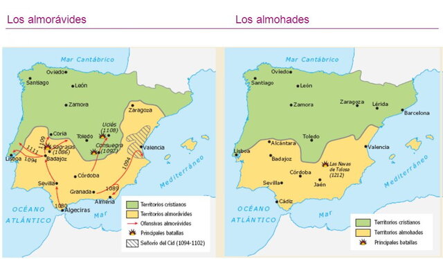 Almorávides y almohades 1090-1212