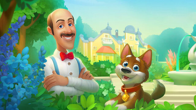Выход игры Gardenscapes